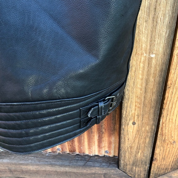 Men’s EASY RIDER leather vest - Picture 7 of 9